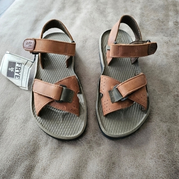 Frye Riverton Leather Sandals Size 8 main image 2